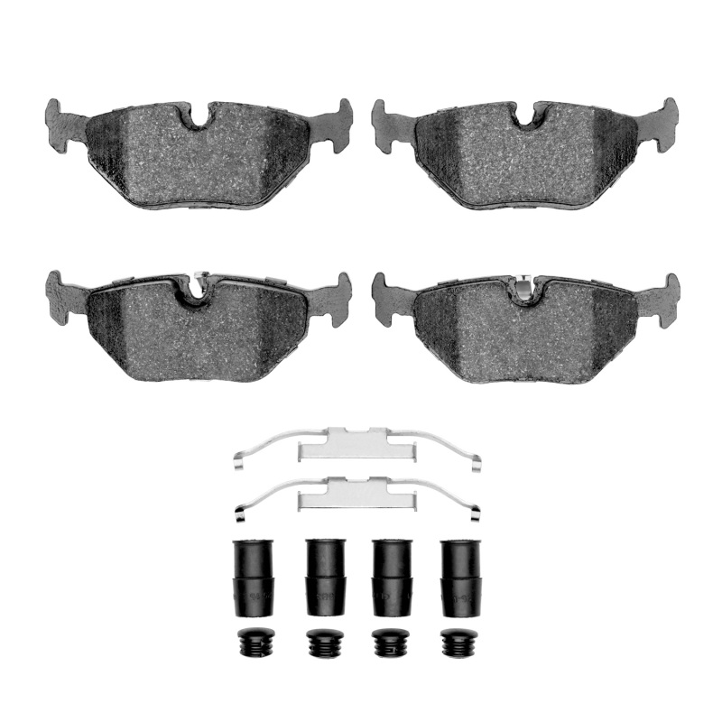BMW 325IS Brake Pads - Rear - R1 Concepts - Semi Met - `91-`08